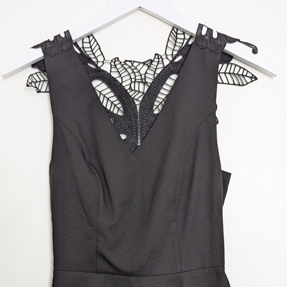 Altard State Dress XS Black Butterfly Back Cutout Sleeveless - Picture 3 of 8